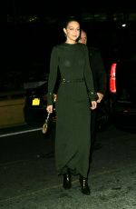 GIGI HADID Arrives at Cfda & Vogue Fashion Fund Awards in New York 11/04/2019
