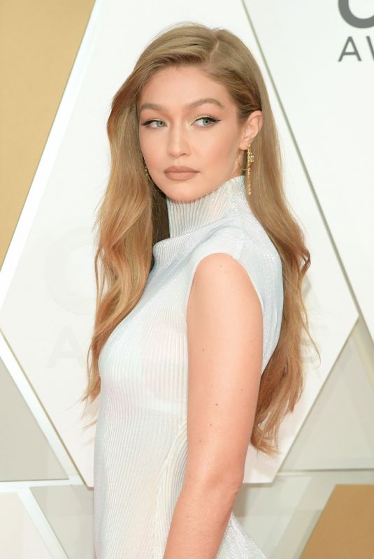 GIGI HADID at 2019 CMA Awards in Nashville 11/13/2019