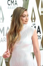 GIGI HADID at 2019 CMA Awards in Nashville 11/13/2019