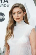 GIGI HADID at 2019 CMA Awards in Nashville 11/13/2019