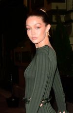 GIGI HADID at Cipriani in New York 11/04/2019