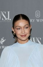 GIGI HADID at WSJ Magazine 2019 Innovator Awards in New York 11/06/2019