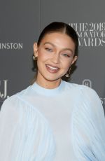 GIGI HADID at WSJ Magazine 2019 Innovator Awards in New York 11/06/2019