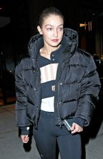 GIGI HADID Night Out in New York 11/05/2019