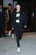 GIGI HADID Night Out in New York 11/05/2019