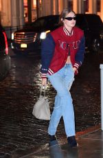 GIGI HADID Night Out in New York 11/18/2019