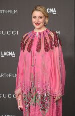 GRETA GERWIG at 2019 Lacma Art + Film Gala Presented by Gucci in Los Angeles 11/02/2019