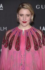 GRETA GERWIG at 2019 Lacma Art + Film Gala Presented by Gucci in Los Angeles 11/02/2019