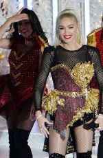 GWEN STEFANI Pretapes Her Christmas Eve Performance at Rockefeller Center Ice Rink in New York 11/14/2019
