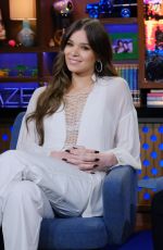 HAILEE STEINFELD at Watch What Happens: Live in New York 11/07/2019