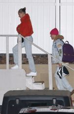 HAILEY and Justin BIEBER at Weekly Night Church Service in Hollywood 11/13/2019