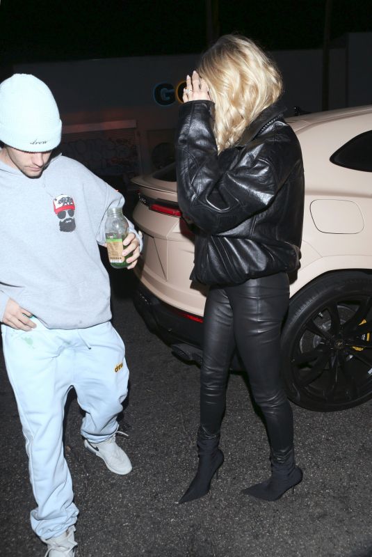 HAILEY and Justin BIEBER Night Out in Los Angeles 11/12/2019