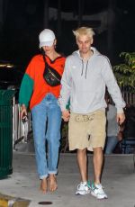 HAILEY and Justin BIEBER Out for Dinner in Miami 11/29/2019
