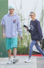 HAILEY and Justin BIEBER Out for Lunch in West Hollywood 11/12/2019