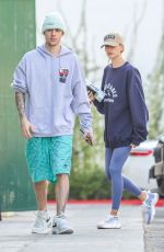 HAILEY and Justin BIEBER Out for Lunch in West Hollywood 11/12/2019