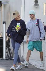 HAILEY and Justin BIEBER Out for Lunch in West Hollywood 11/12/2019