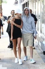 HAILEY and Justin BIEBER Out in Miami 11/29/2019