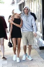 HAILEY and Justin BIEBER Out in Miami 11/29/2019