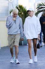 HAILEY and Justin BIEBER Out in Miami 11/29/2019