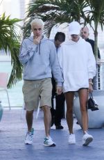 HAILEY and Justin BIEBER Out in Miami 11/29/2019