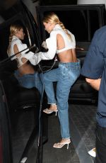 HAILEY BIEBER and Justin Bieber Out for Dinner in New York 11/26/2019