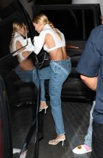 HAILEY BIEBER and Justin Bieber Out for Dinner in New York 11/26/2019