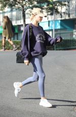 HAILEY BIEBER Arrives at a Gym in Los Angeles 11/12/2019