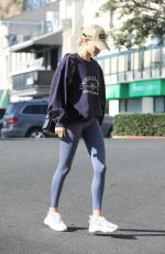 HAILEY BIEBER Arrives at a Gym in Los Angeles 11/12/2019