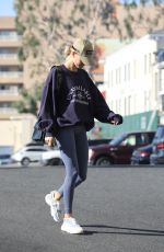 HAILEY BIEBER Arrives at a Gym in Los Angeles 11/12/2019