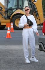 HAILEY BIEBER at a Hair Salon in Beverly Hills 11/16/2019