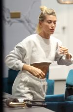 HAILEY BIEBER at a Hair Salon in Beverly Hills 11/16/2019