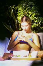 HAILEY BIEBER at A Pool in Miami 11/26/2019