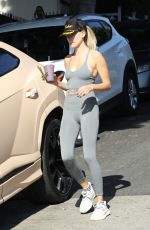 HAILEY BIEBER at Earthbar in West Hollywood 11/22/2019