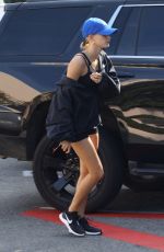 HAILEY BIEBER at Tocaya Organica in West Hollywood 11/14/2019