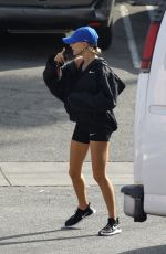 HAILEY BIEBER at Tocaya Organica in West Hollywood 11/14/2019