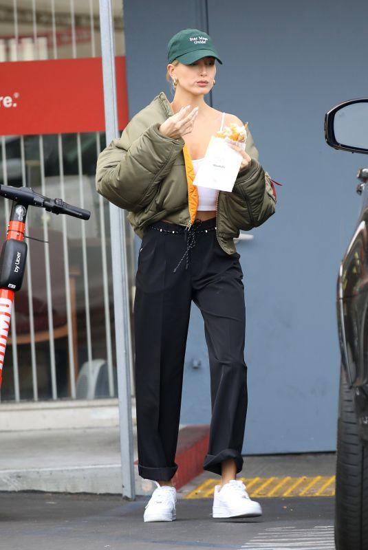 HAILEY BIEBER at Winchell