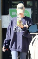 HAILEY BIEBER Leaves a Gym in Los Angeles 11/12/2019