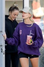HAILEY BIEBER Leaves a Gym in West Hollywood 11/25/2019