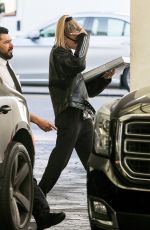 HAILEY BIEBER Leaves Geary in Beverly Hills 11/11/2019