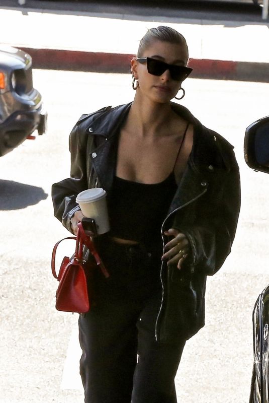 HAILEY BIEBER Out and About in West Hollywood 10/31/2019