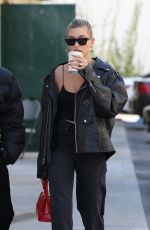 HAILEY BIEBER Out and About in West Hollywood 10/31/2019
