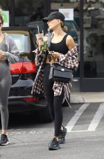 HAILEY BIEBER Out for a Green Juice in West Hollywood 11/13/2019