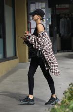 HAILEY BIEBER Out for a Green Juice in West Hollywood 11/13/2019