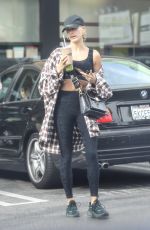 HAILEY BIEBER Out for a Green Juice in West Hollywood 11/13/2019