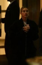 HAILEY BIEBER Out for Dinner in Beverly Hills 11/14/2019
