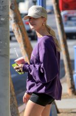 HAILEY BIEBER Out for Smoothie in West Hollywood 11/25/2019