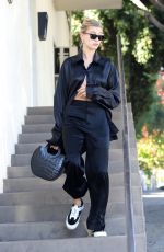 HAILEY BIEBER Out in West Hollywood 11/05/2019