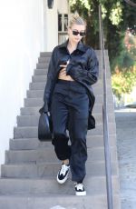 HAILEY BIEBER Out in West Hollywood 11/05/2019