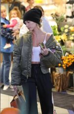 HAILEY BIEBER Shopping at Erewhon Market in Los Angeles 11/16/2019