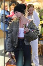 HAILEY BIEBER Shopping at Erewhon Market in Los Angeles 11/16/2019